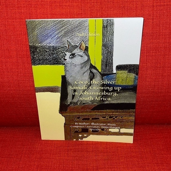 HANDCRAFTED Book coco the silver somali growing up in Johannesburg South Africa - Picture 1 of 11